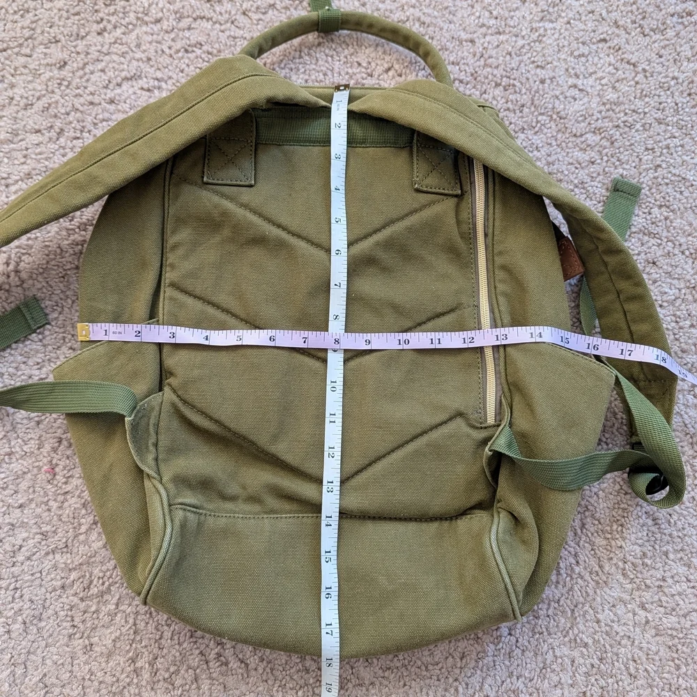 Veegul Army Green Stylish Multipurpose Single Pocket Backpack Handbag Medium